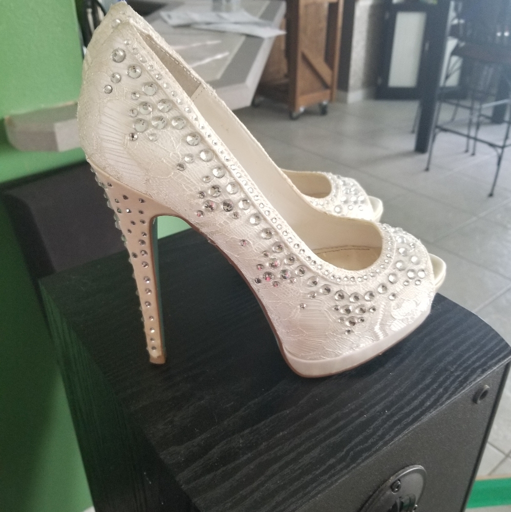 Betsy Johnson Bridal heels